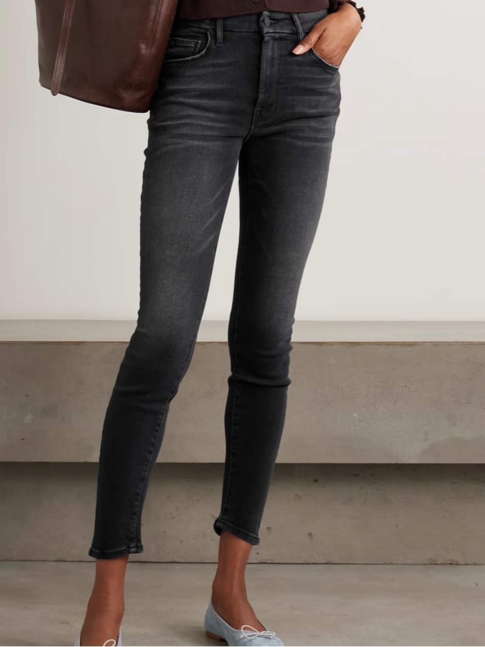 MOTHER Denim High Waisted Looker Ankle Jeans Size 31